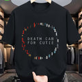 Death Cab For Cutie Official Band T-Shirt | Men'S Graphic Tee With Album Tracklist Design, High-Elasticity Fabric