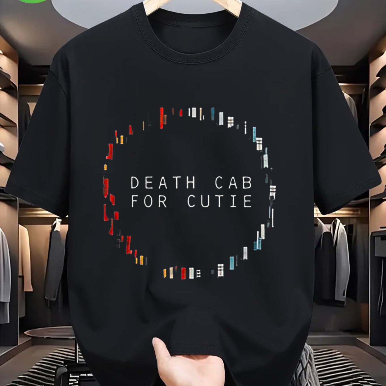 Death Cab For Cutie Official Band T-Shirt | Men'S Graphic Tee With Album Tracklist Design, High-Elasticity Fabric