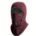 Defatus 1Pc Winter Warm One-Piece Hood, Scarf Face Mask Ear Protection, Thick Material, Style Fit Face, Windproof
