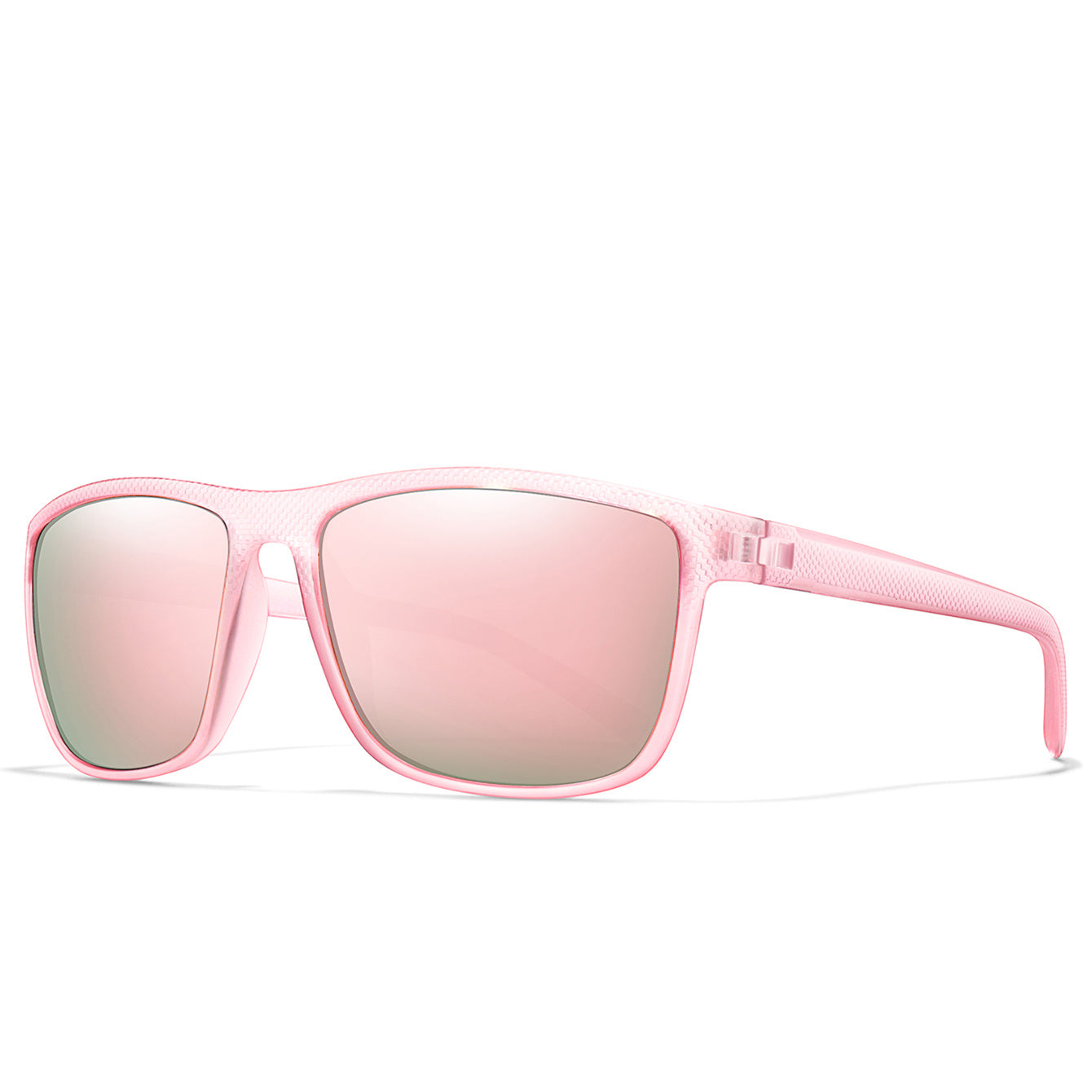 Polarized Sports Glasses And Women Tac Lens Retro Square Full Frame Glasses With Protection For Daily Wearing, Fish