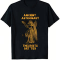 Anunnaki Ancient Astronaut Theorists Say Yes Sumerian Alien Graphic T-Shirt - Unisex 100% Cotton Relaxed Fit Short