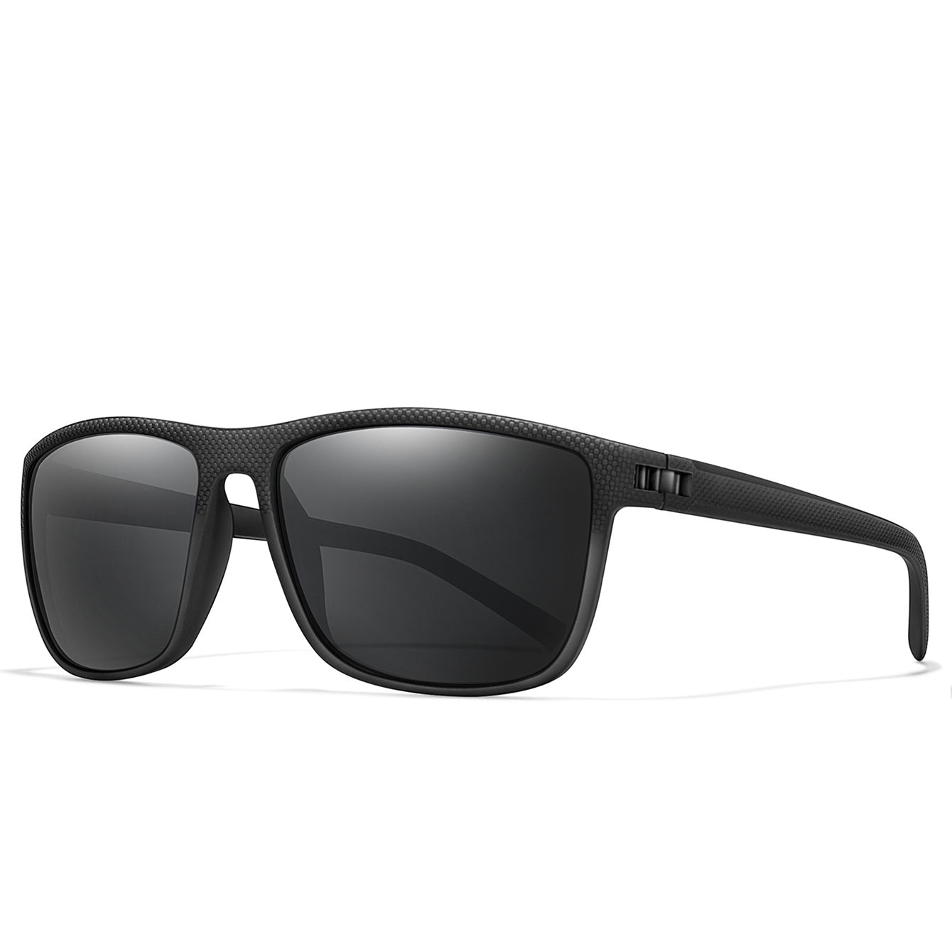 Polarized Sports Glasses And Women Tac Lens Retro Square Full Frame Glasses With Protection For Daily Wearing, Fish