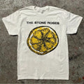 Stone Roses 90S Lemon Anthology Vintage Graphic T-Shirt - Soft & Comfortable Crew Neck Tee, Classic Fit Unisex Casu