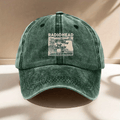 Radiohead Printed Washed Baseball Cap And Women, Adjustable, Casual And Versatile, Lightweight And Comfortable, Ess