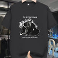 2025 Summer Men'S Casual Sport Outdoor Short Sleeve Round Neck T-Shirt With ""Crazy Beyond One Step"" Graphic Print