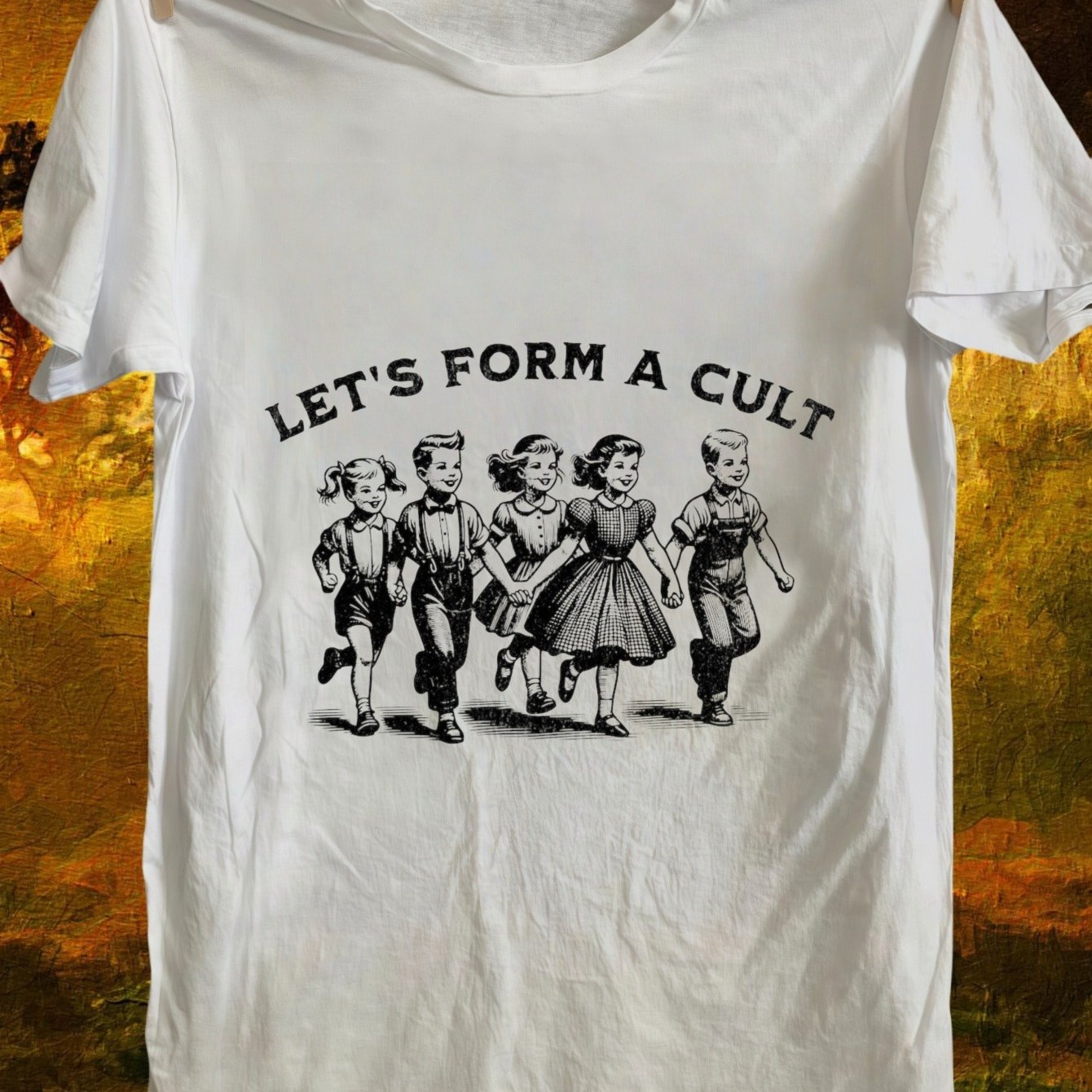 Violent Aesthetic Horror Pattern Printed T-Shirt And Women - Soft And Breathable Multi-Color Casual All-Season T-Sh