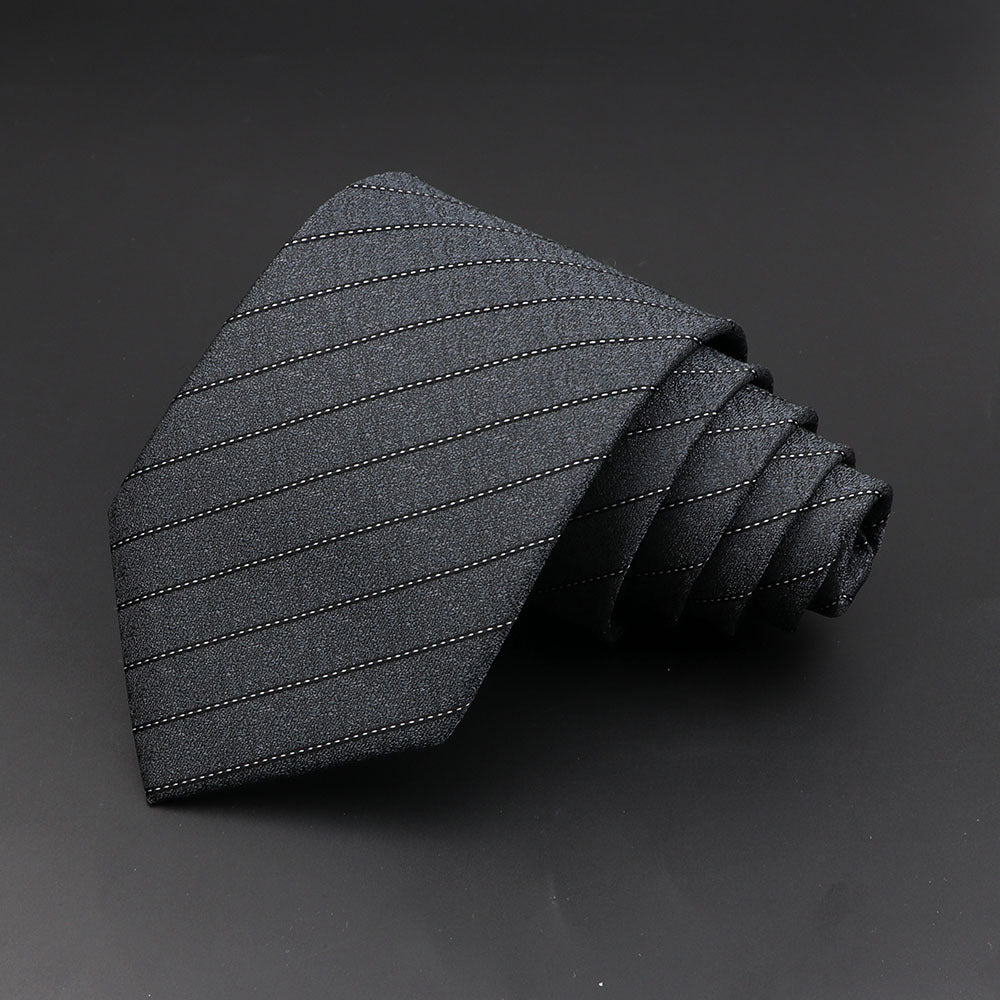 Arrival Men'S Tie Classic Stripe Flower Floral 8Cm Jacquard Luxury Necktie Accessories Daily Wear Cravat Wedding Pa