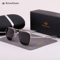 [Sunglasses] Royalpanda Fashionable, Simple, Retro, Lightweight, -Resistant Metal Polarized Glasses, Suitable And W