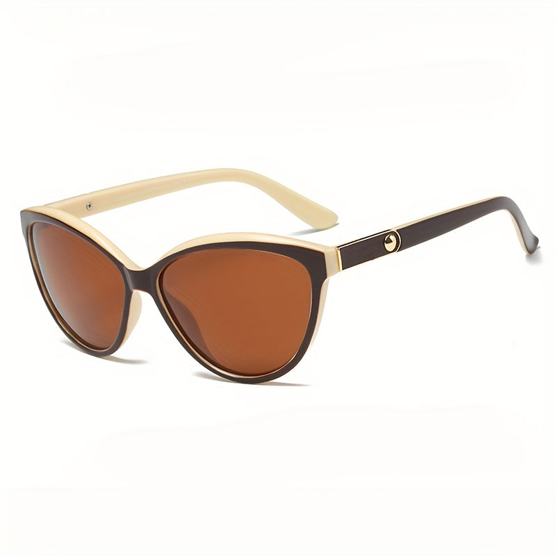 [Cat Eye Glasses] Rcxkoom Women'S Cat Eye Glasses Protection, Tortoiseshell Frame With Golden Accents, Includes Cas