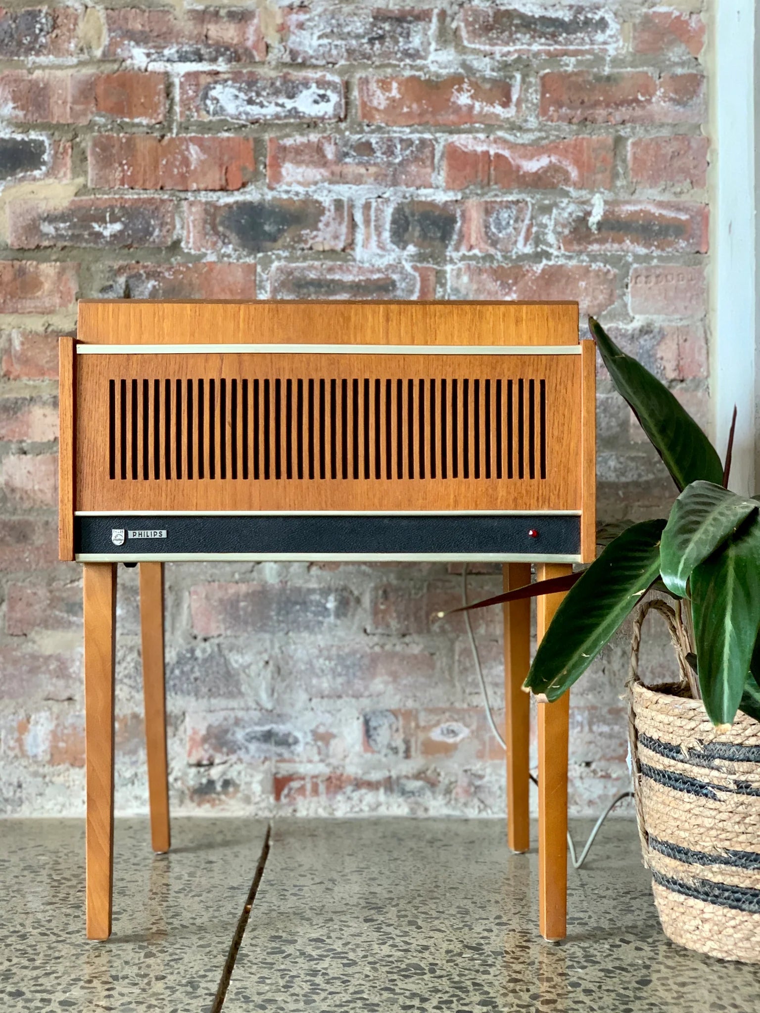 Vintage Record Player - 1966 Phillips (ALL ORIGINAL) - REFURBISHED