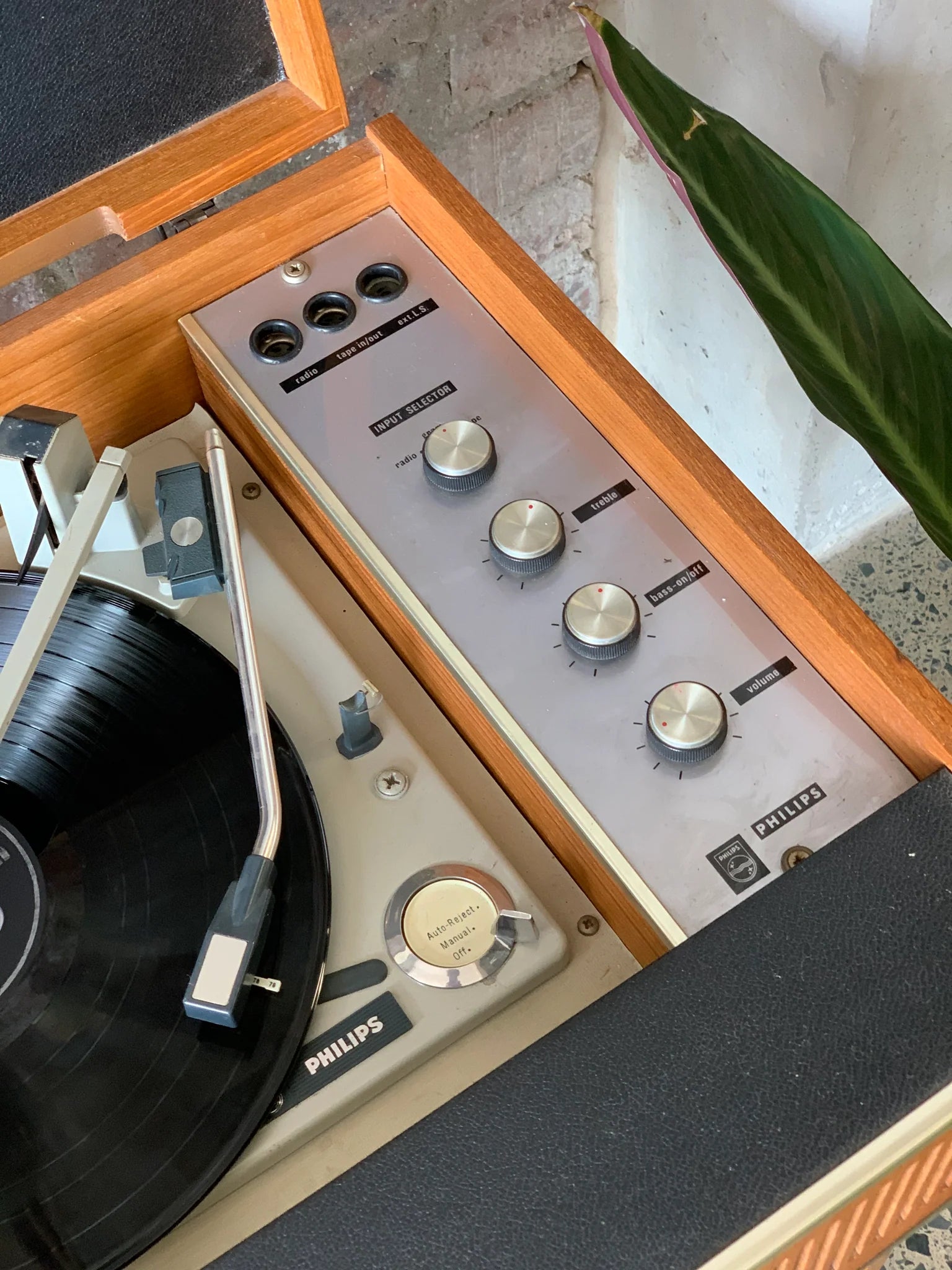 Vintage Record Player - 1966 Phillips (ALL ORIGINAL) - REFURBISHED