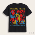 Summer Casual Graphic T-Shirt on plain background with L&A watermark