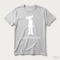 Jamiroquai Silhouette T-Shirt 3 on plain background with L&A watermark