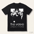 The Verve Urban Hymns T-Shirt on plain background with L&A watermark