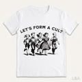 Violent Aesthetic Horror T-Shirt on plain background with L&A watermark