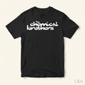 The Chemical Brothers Graphic T-Shirt on plain background with L&A watermark