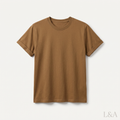 Pure Cotton Print T-Shirt on plain background with L&A watermark