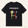 Summer Solid Colour T-Shirt on plain background with L&A watermark