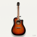 Fender T-Bucket 300C acoustic-electric guitar, front view