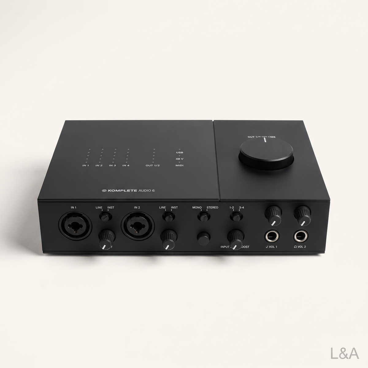 Native Instruments Komplete Audio 6, main view