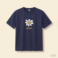 James Print Sports T-Shirt - flat lay on cream background, no hanger
