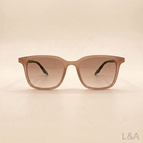 Vintage Punk Square Sunglasses - cream background