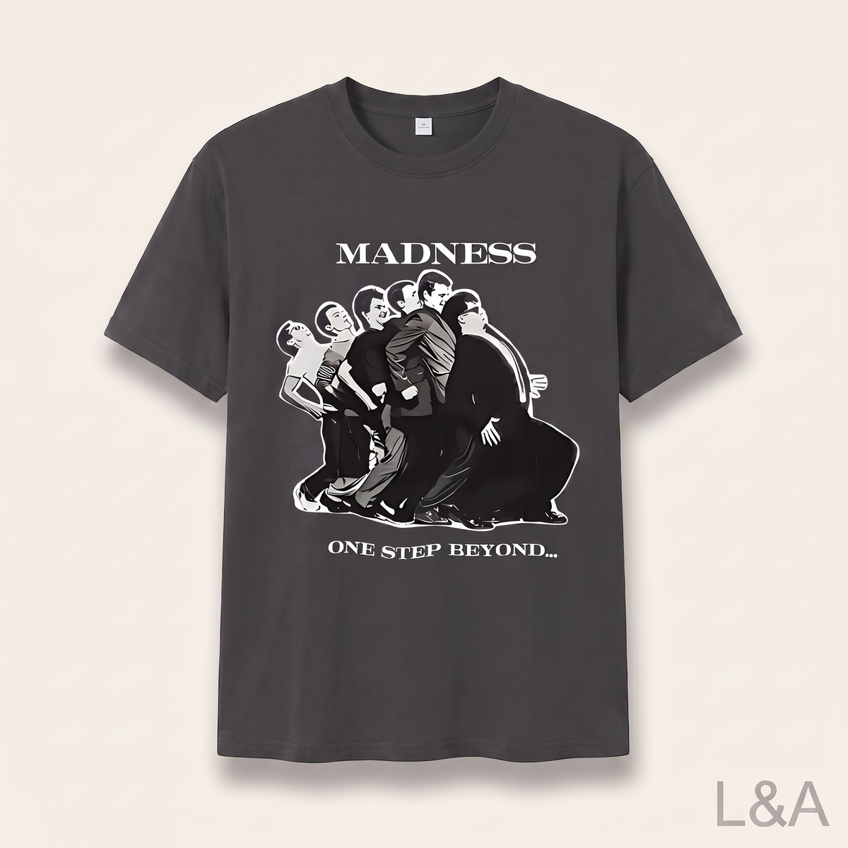 Crazy Beyond One Step Sport T-Shirt - resized to match catalog scale