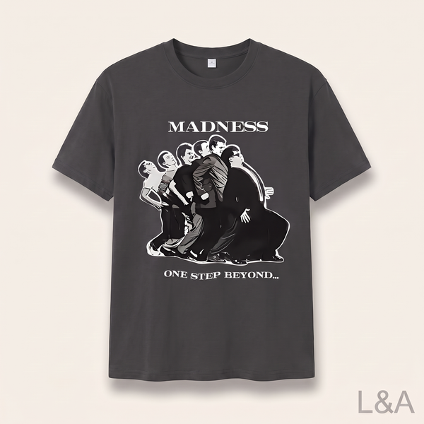 Crazy Beyond One Step Sport T-Shirt - resized to match catalog scale