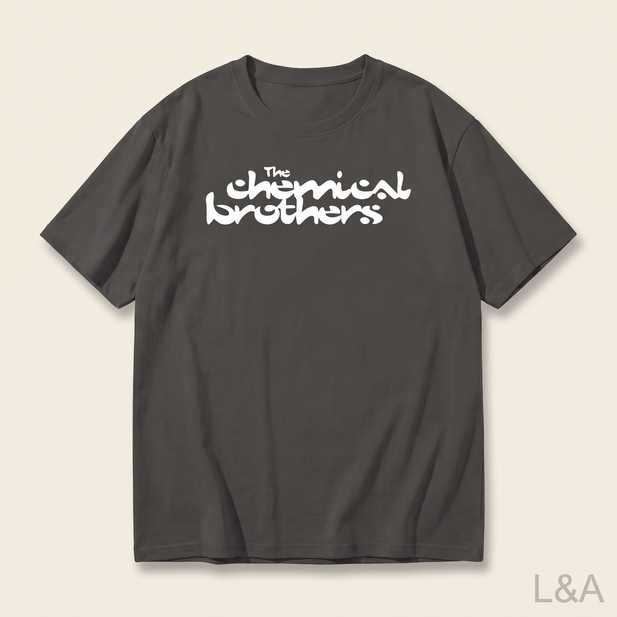 Pure Print Crew Neck T-Shirt - resized to match catalog scale