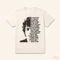 Bob Dylan Forever Young T-Shirt - resized to match catalog scale