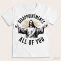Vintage Punk Rock Band T-Shirt (Disappointments) - properly scaled, full garment visible