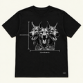 Gothic Cerberus Print Tee