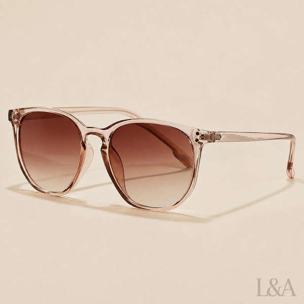 Gradient Retro Round Sunglasses