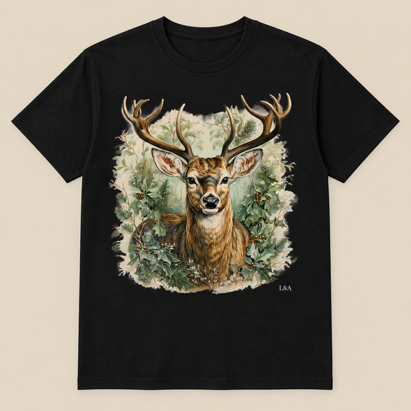 Vintage Forest Deer Tee