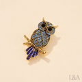 Owl Aesthetic Brooch Pin