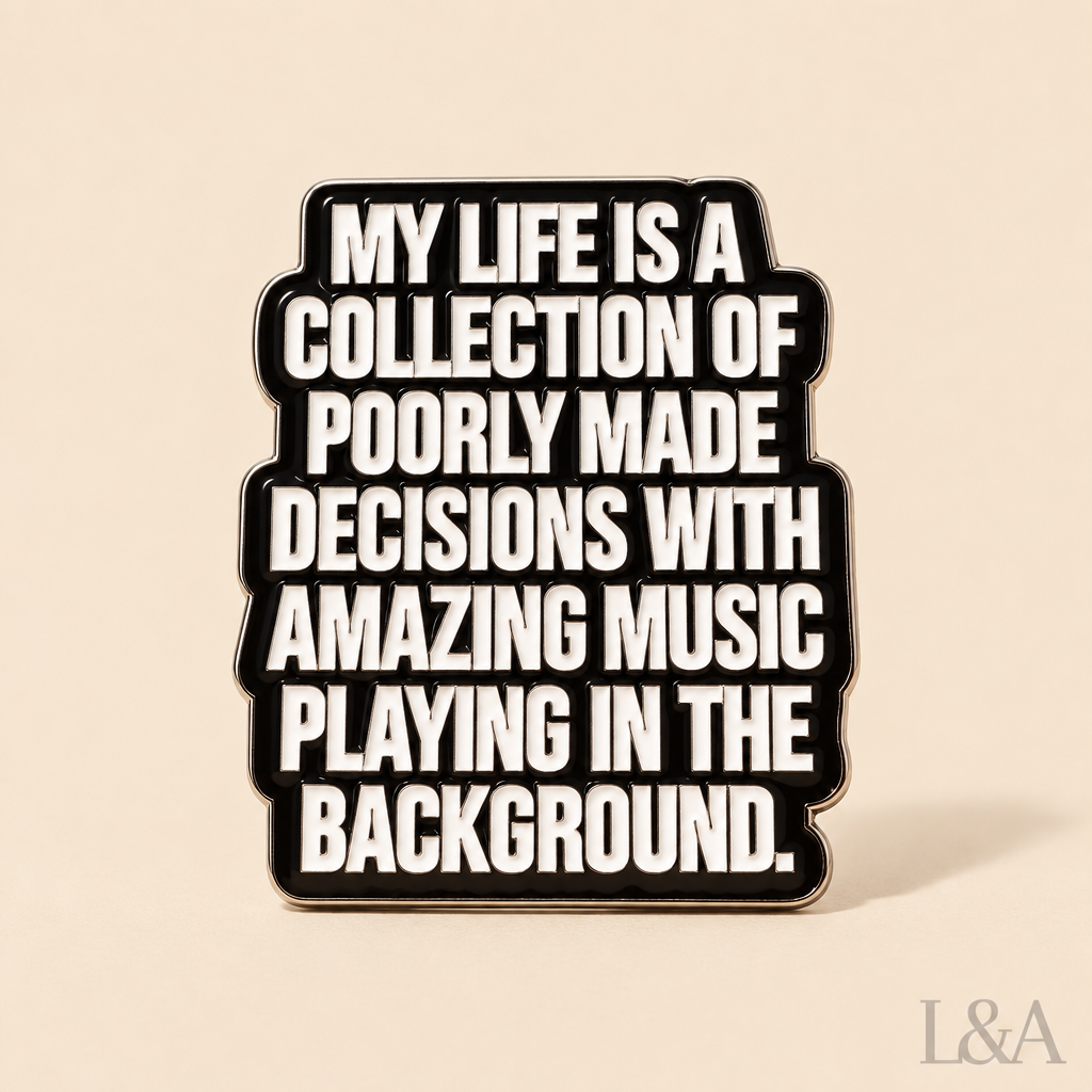 Cute Zinc Alloy Badge Pin