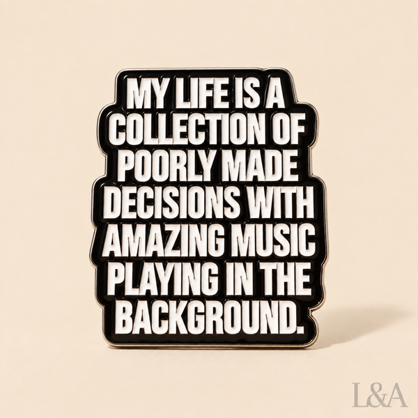 Cute Zinc Alloy Badge Pin