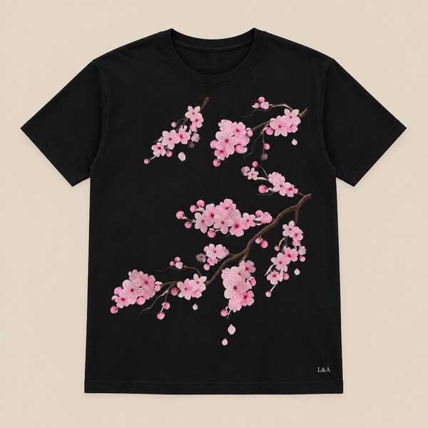 Cherry Blossom Print Tee