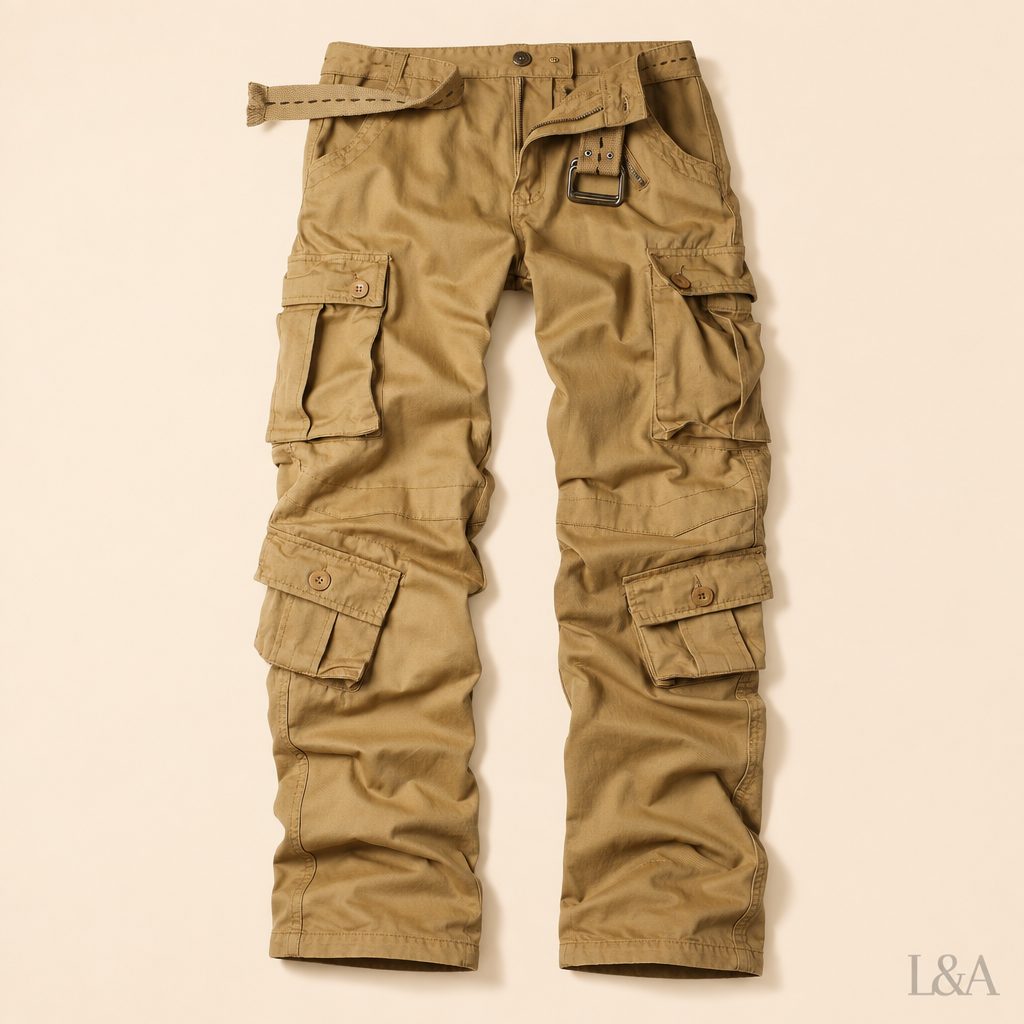 Khaki Cargo Pants