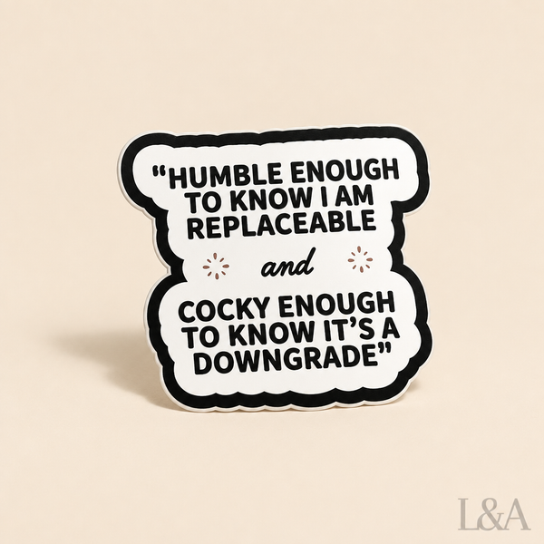 Sarcastic Quote Sticker