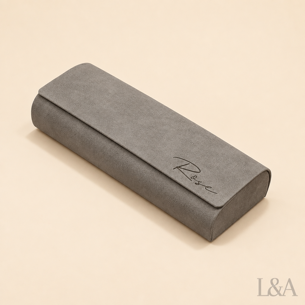 Matching protective glasses case