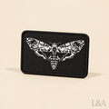Death's Head Moth Goth Patch
